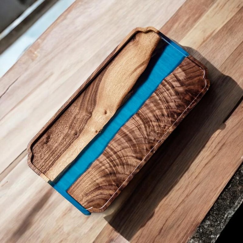 Nampan Saji Jati Rectangular thumbnail 1
